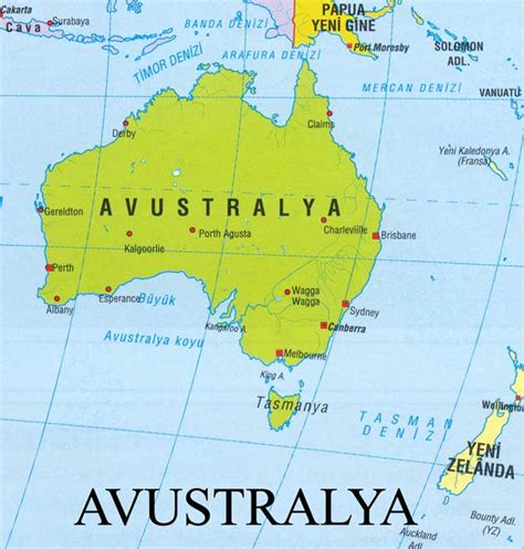Avustralya Kıtası Ülkeleri ve Özellikleri
