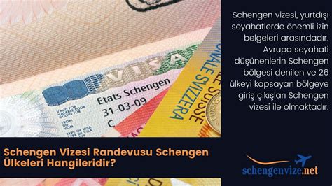 Schengen Vizesi İçin Vize Randevusu Nasıl Alınır?